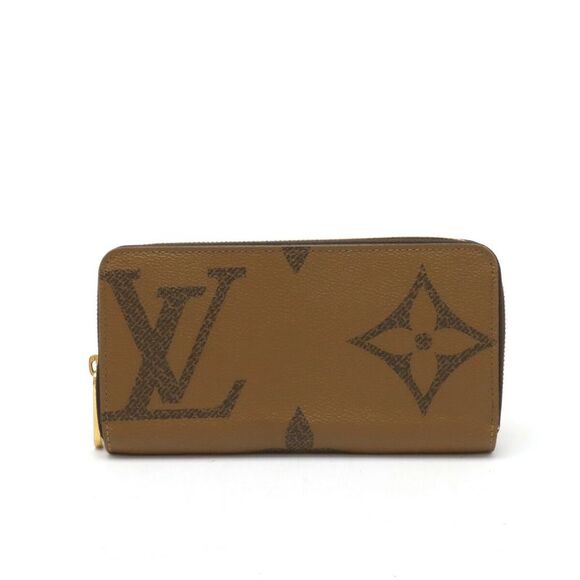 Louis Vuitton Monogram Giant Reverse Zippy Wallet Long Wallet M69353 - Picture 1 of 5